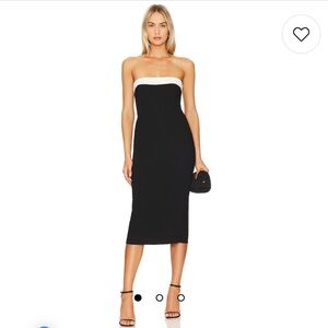 x REVOLVE Kerry Midi Dress in Black
Amanda Uprichard